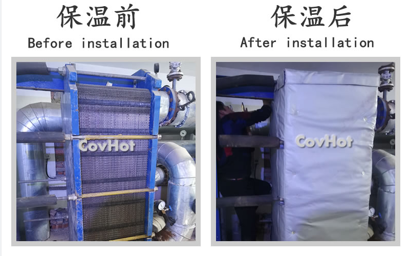 板式<a href=http://m.jhauto.cn/e/tags/?tagname=%E6%8D%A2%E7%83%AD%E5%99%A8%E4%BF%9D%E6%B8%A9 target=_blank class=infotextkey>換熱器保溫</a>套,板換保溫罩